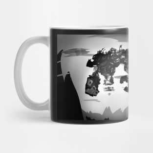 Shattered Golem Print Mug